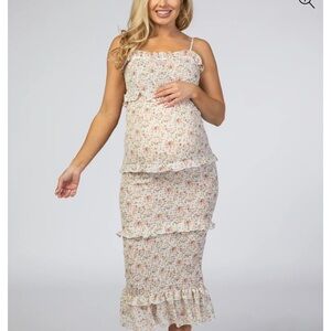 Floral Maternity Dress